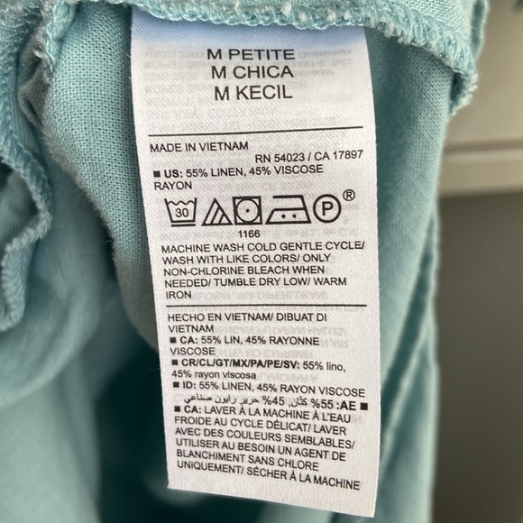 Old Navy linen beach cover-up - Size Petite Medium - Picture 5 of 5